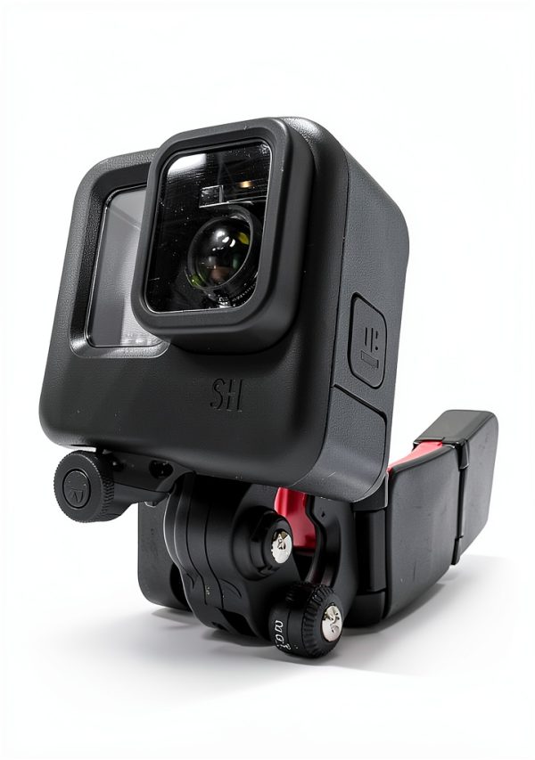 WLPREOE Helmet Chin Mount for GoPro Black Adhesive Quick‑Release-5