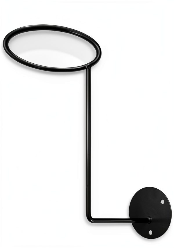 ROYHOO Wall Mounted Helmet Hanger Polished Stainless Steel 3 Hook-1