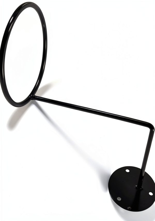 ROYHOO Wall Mounted Helmet Hanger Polished Stainless Steel 3 Hook-4