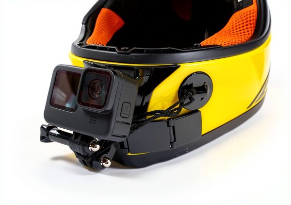 WLPREOE Helmet Chin Mount for GoPro Black Adhesive Quick‑Release-1