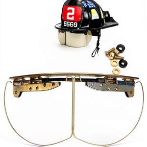 GSP Bourke Down Helmet Eye Shield – Fits Fire Helmets Hardware-0