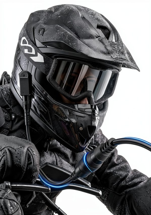 Mellbree Snowmobile Helmet Cord Kit Shell Aerodynamic Mel-509-hsc-k-4