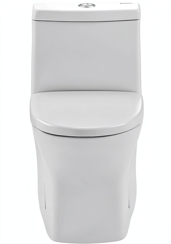 Swiss Madison SM-1T257 Toilet Dual Flush 24" Compact Glossy White-1