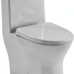 Swiss Madison SM-1T257 Toilet Dual Flush 24" Compact Glossy White-0