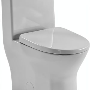 Swiss Madison SM-1T257 Toilet Dual Flush 24" Compact Glossy White-0