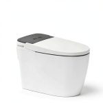 Smart Toilet wtxwood Bidet with Auto Lid and Heated Seat GP-033W-0