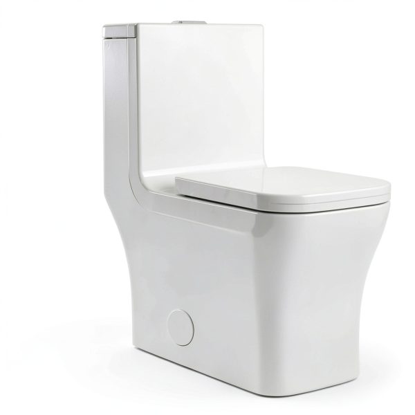 Concorde Square Toilet Swiss Madison 14" Rough-In Dual Flush-3