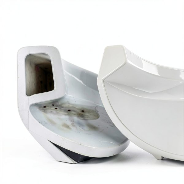 Two Piece Toilet EliteEdge ADA Height 17.5" Elongated Bowl-4