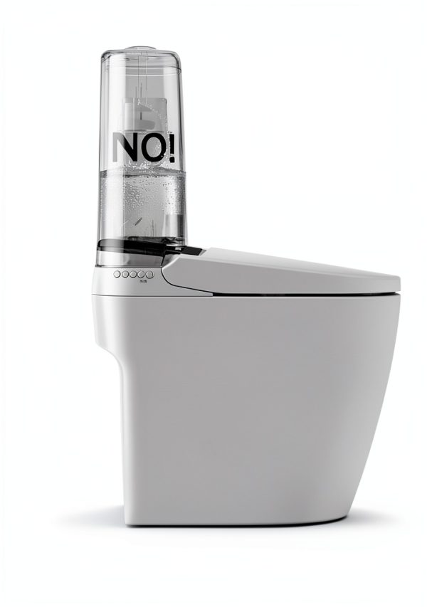 Smart Toilet wtxwood Bidet with Auto Lid and Heated Seat GP-033W-6