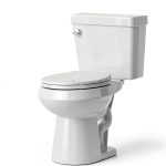 Two Piece Toilet EliteEdge ADA Height 17.5" Elongated Bowl-0