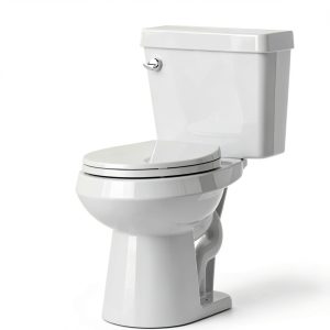 Two Piece Toilet EliteEdge ADA Height 17.5" Elongated Bowl-0