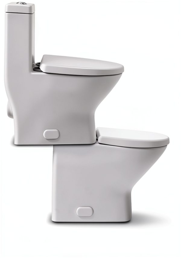 Swiss Madison SM-1T257 Toilet Dual Flush 24" Compact Glossy White-5