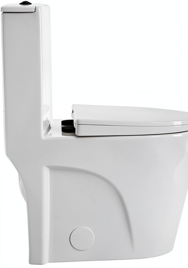 Swiss Madison One-Piece Toilet SM-1T254HB Dual-Flush White Finish-2