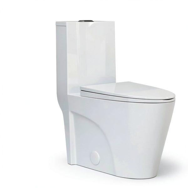 Swiss Madison One-Piece Toilet SM-1T254HB Dual-Flush White Finish-3