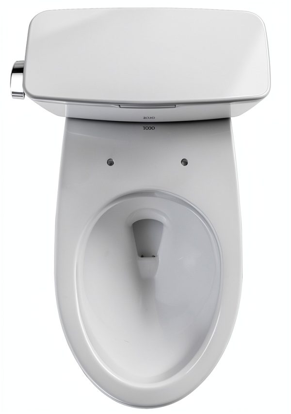 TOTO Drake Two-Piece 1.6 GPF Universal Height Toilet Cotton White-11