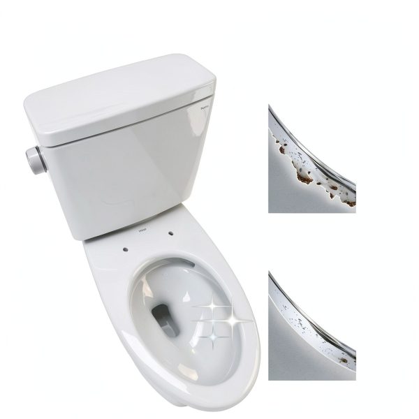 TOTO Drake Two-Piece 1.6 GPF Universal Height Toilet Cotton White-3