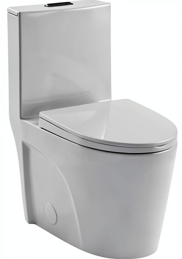 Swiss Madison One-Piece Toilet SM-1T254HB Dual-Flush White Finish-0